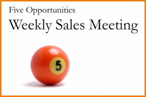 Weekly Sales Meeting